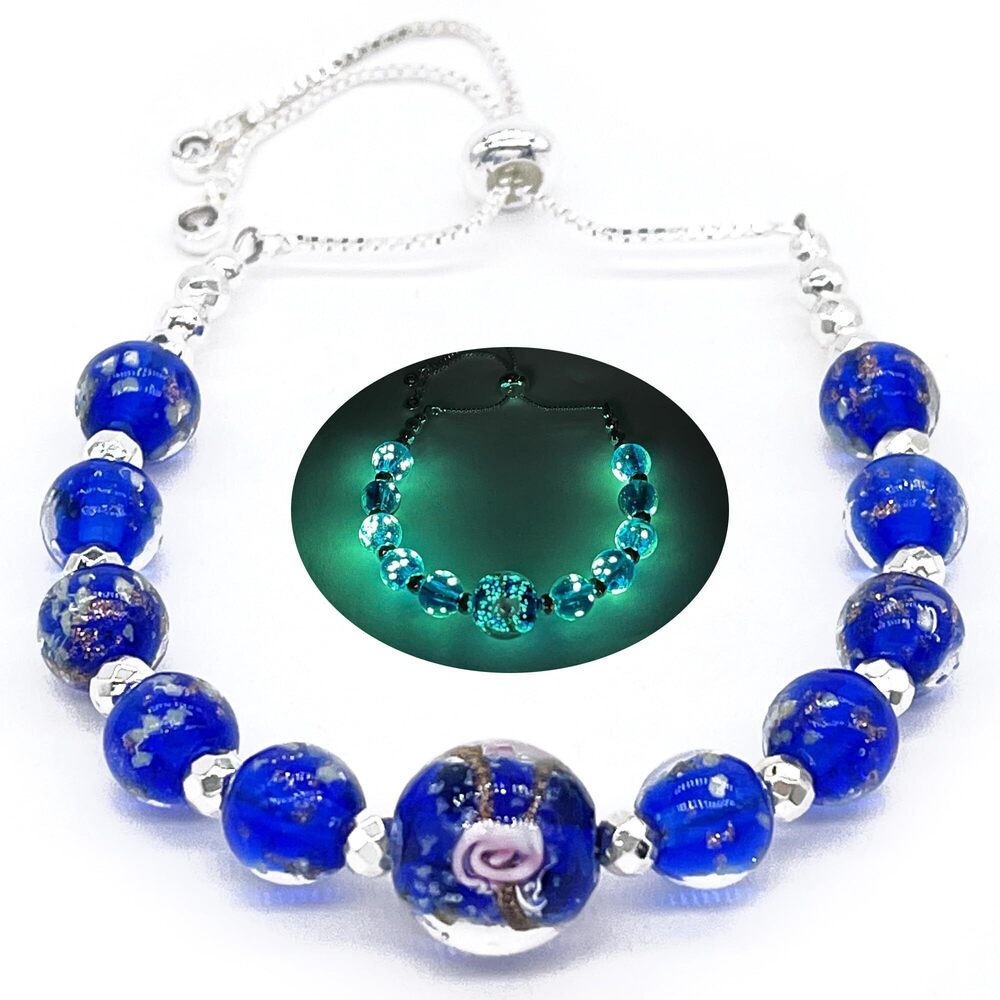 5390 ARTSY Crafts Glow in The Dark Firefly Beads Bracelets Necklaces